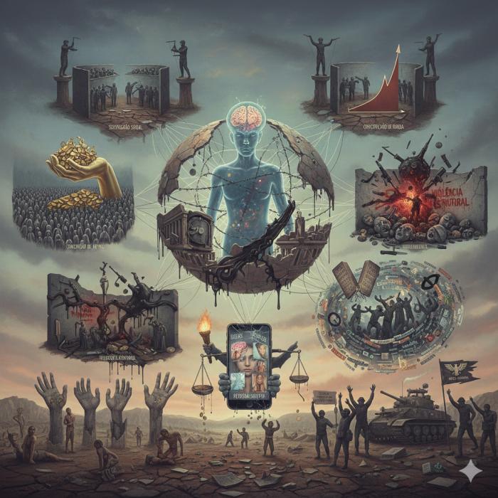 Eterno retorno das mazelas que minam a humanidade