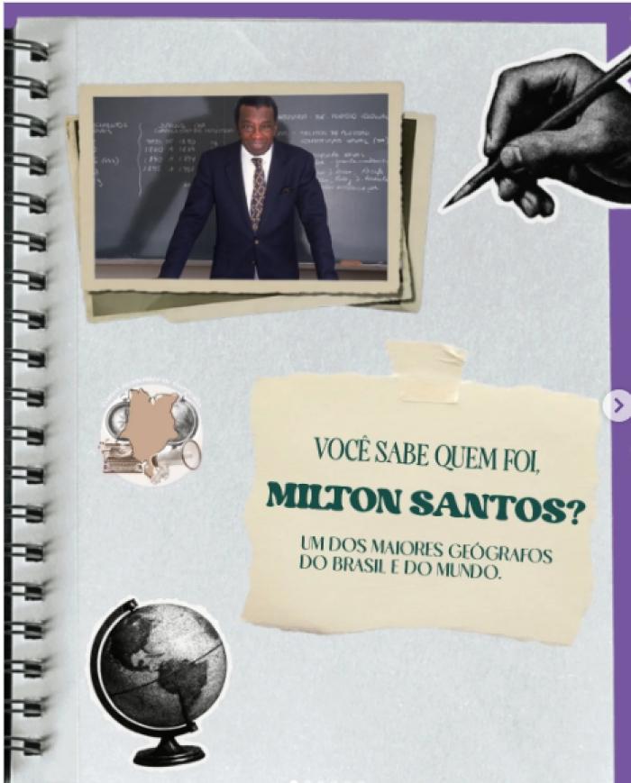 Centenário de Milton Santos: patrono da geografia humana