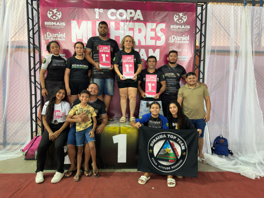 Academia Top Team conquista topo de pódio em Boa Vista e Manaus