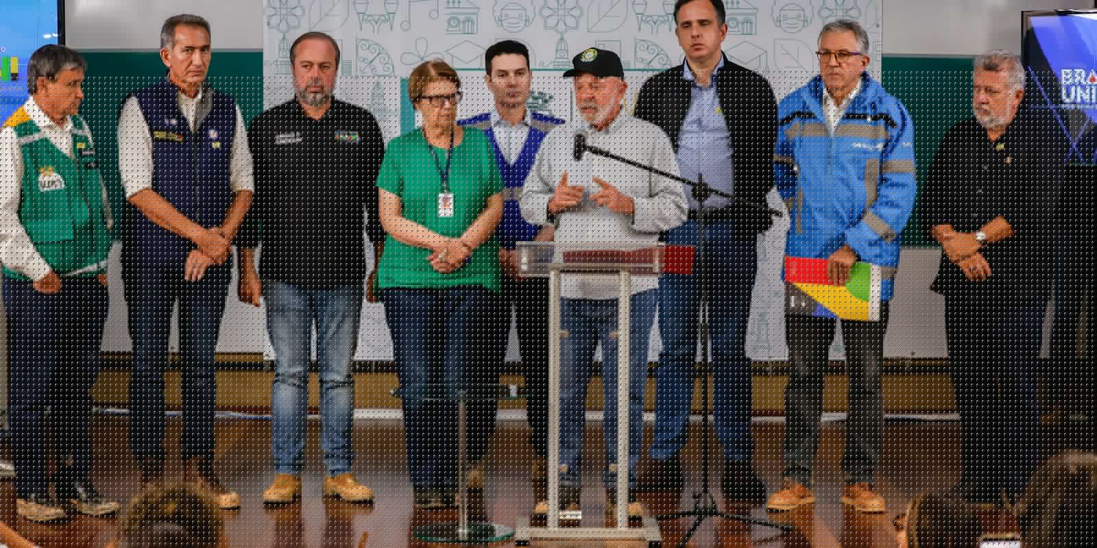 Financiamentos a desabrigados em Minas seguirão modelo do RS, diz Lula