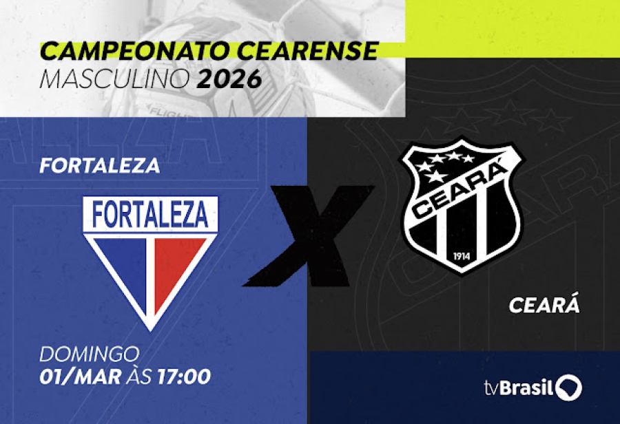TV Brasil transmite neste domingo clássico Fortaleza e Ceará