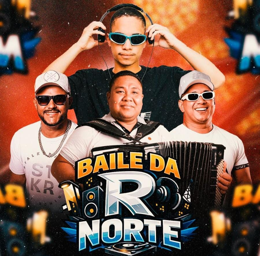 DJ Magno Bass e Banda Miudinho comandam a noite de sábado, no baile do R Norte Car 