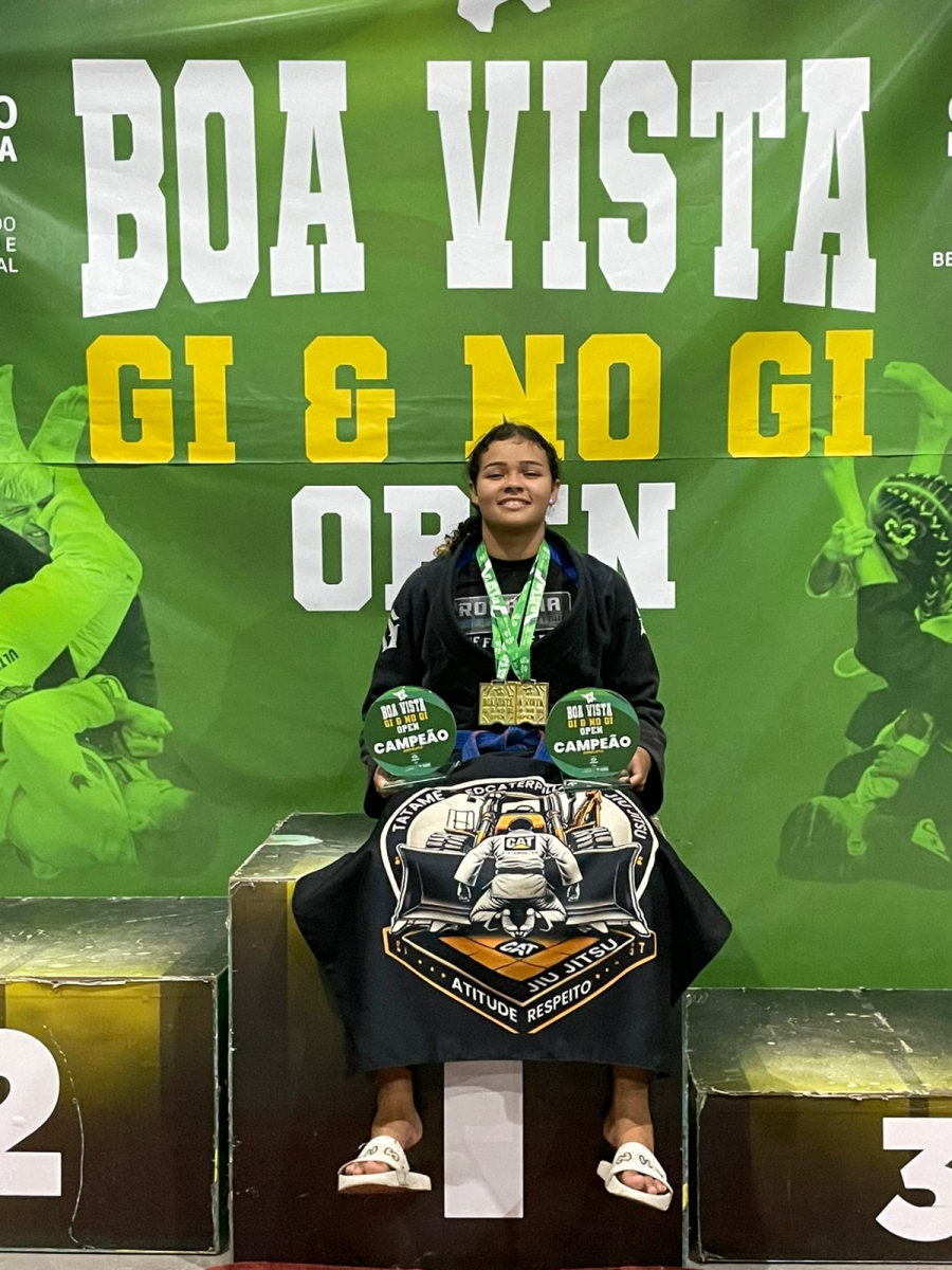 Imparável: Estthela Beatriz soma segundo ouro duplo consecutivo nos últimos 30 dias, em Boa Vista