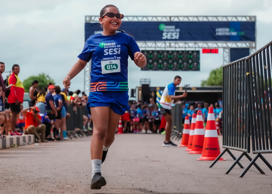 SESI Roraima mantém inscrições abertas para Corridinha Kids no Dia do Trabalhador