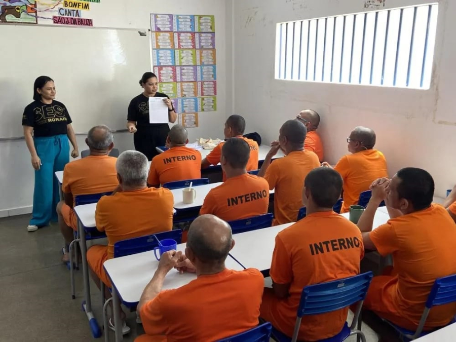 Educação transforma: 150 reeducandos iniciam ensino médio com qualificação profissional em Boa Vista