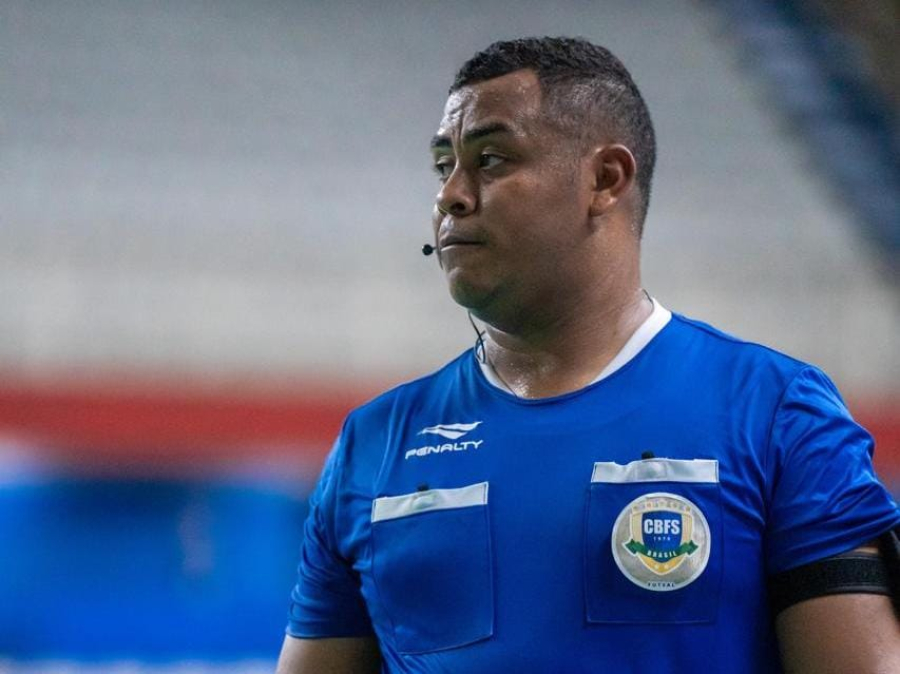 Kleyton Borges apita decisão da Supertaça Love Sport Roraima de Futsal, pelo terceiro ano consecutivo