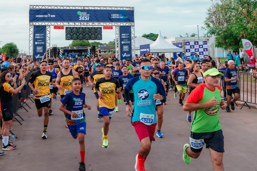 Inscrições para a 2ª Corrida Nacional do Sesi-RR terminam nesta sexta-feira em Boa Vista