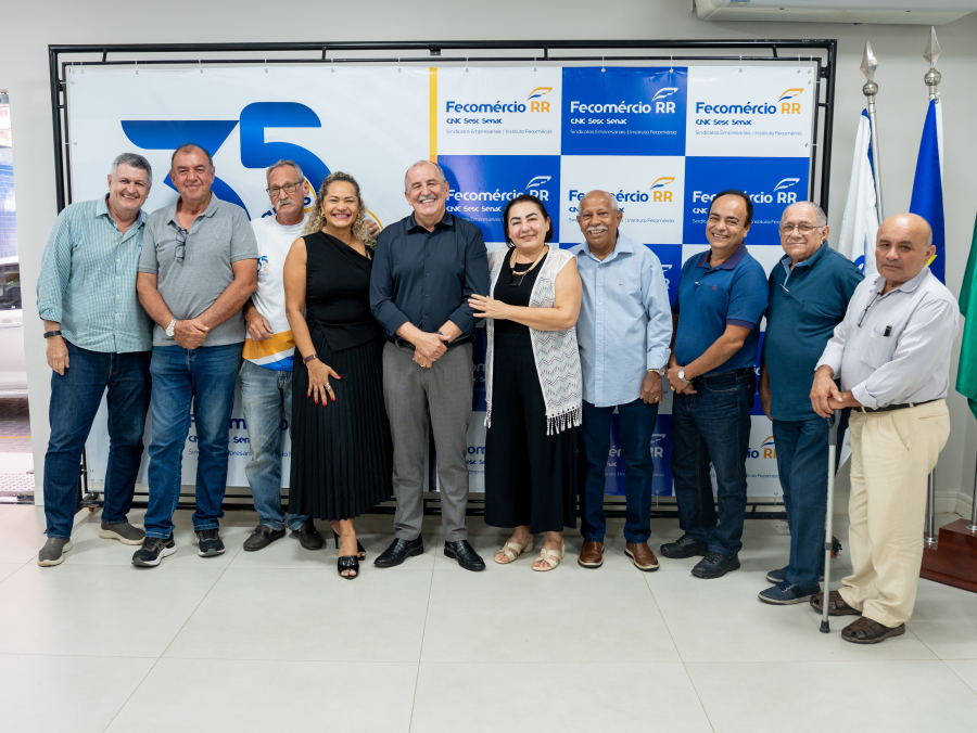 Fecomércio/RR realiza eleição e reconduz Ademir dos Santos à presidência por mais quatro anos