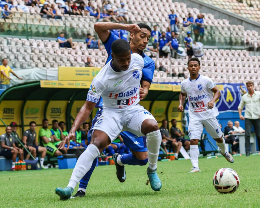 São Raimundo manda três bolas na trave do Nacional, dentro da Arena, mas fica no 0 a 0 e segue invicto na Série D do Brasileiro 