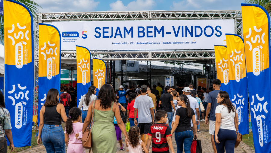 Semana S movimenta Boa Vista com serviços, qualificação e debates sobre comércio e turismo