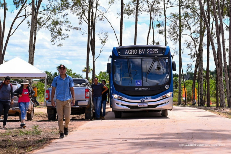 Boa Vista terá rota especial de ônibus para a AgroBV 2026