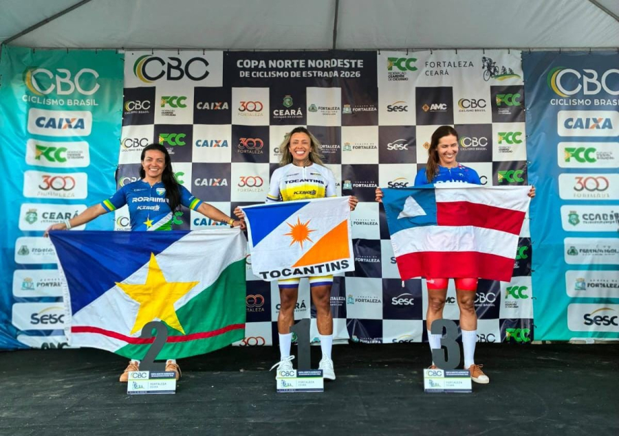 Bravura: Ciclista Lice Macuxi chega a Boa Vista com prata e bronze da Copa Norte-Nordeste 2026