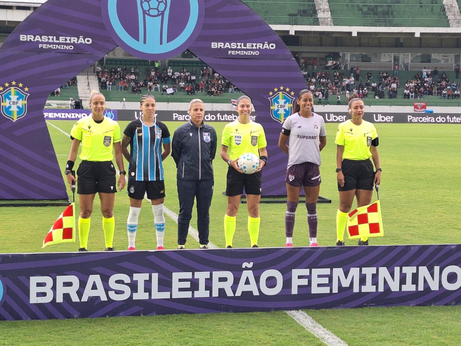 Inédito: Árbitra assistente Soliane Oliveira coloca arbitragem macuxi nas quartas do Brasileirão Feminino