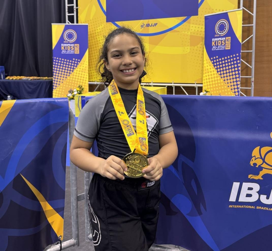 Macuxi no exterior: Valentina Amorim representa Roraima e Brasil no DTrone Cup Porto de Jiu-jitsu 2026
