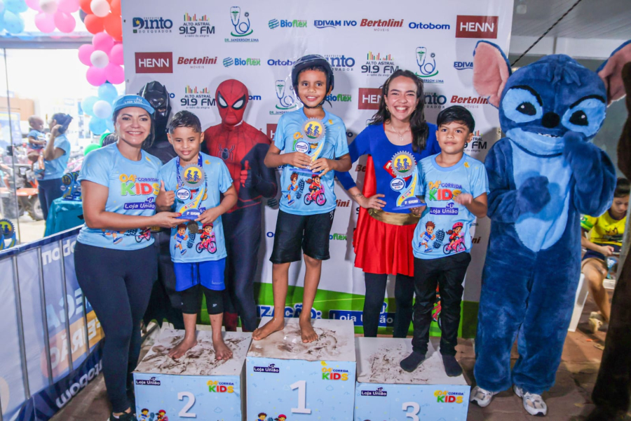 Corrida Kids de Rorainópolis reúne mais de 170 competidores mirins em comemoração do dia das crianças