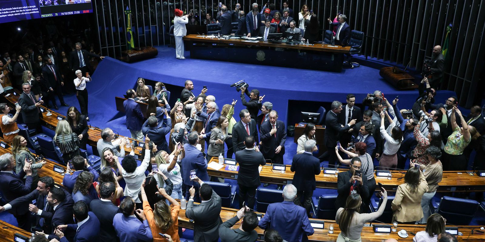 Senadores aprovam pedido para acelerar votação da PEC da Segurança