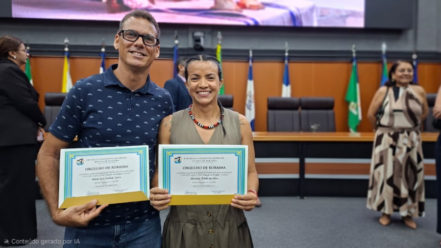 Referências do ciclismo roraimense, Lice Macuxi e Mário Turco são homenageados na ALE-RR