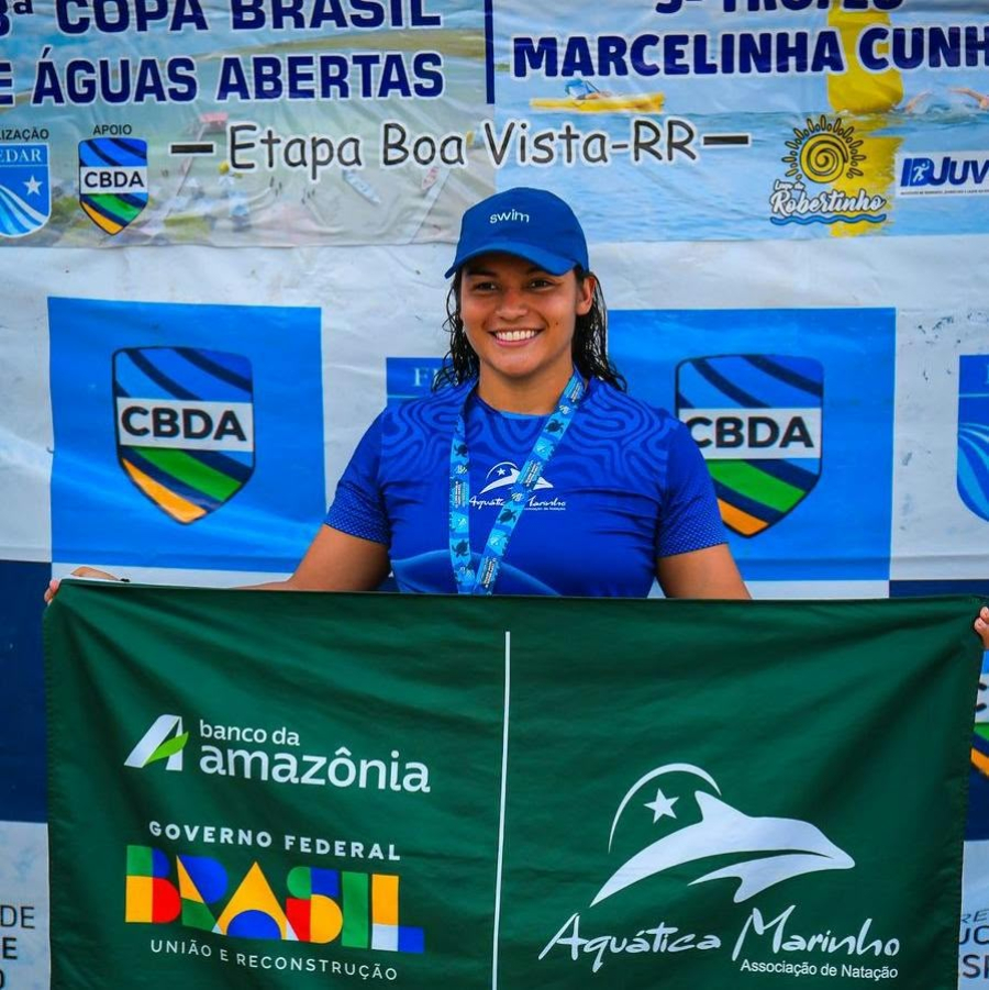 Roraimense Flávia Cantanhede chega confiante no 76º Brasileiro Masters de natação